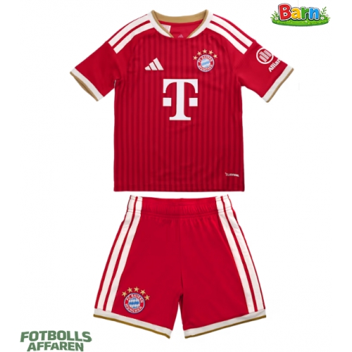 Bayern Munich Hemmaställ Barn 2026-27 Kortärmad (+ Korta byxor)